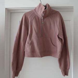 Lululemon scuba funnel quarter zip